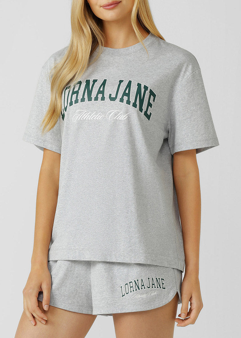 [NEW] ﾛｰﾅ 102654 ｵｰﾙｲﾝTｼｬﾂ GREY MARL