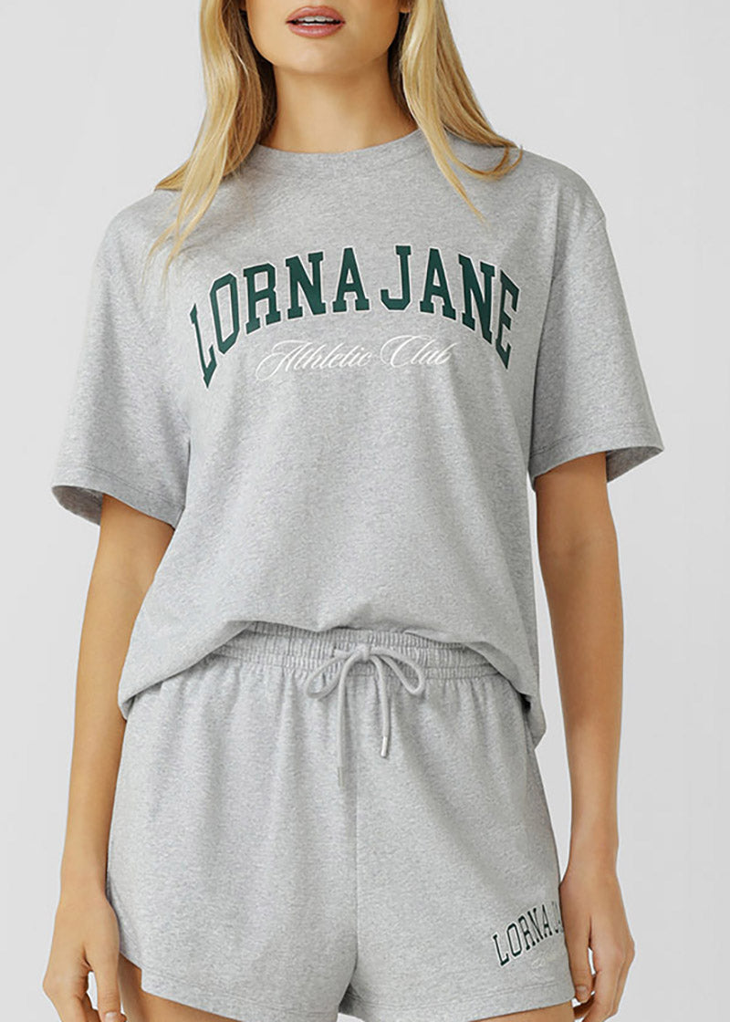 [NEW] ﾛｰﾅ 102654 ｵｰﾙｲﾝTｼｬﾂ GREY MARL