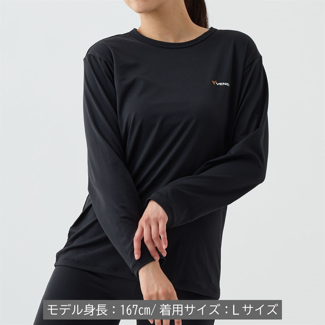 【VENEX】6734　リフレッシュ Tシャツ長袖 レディース