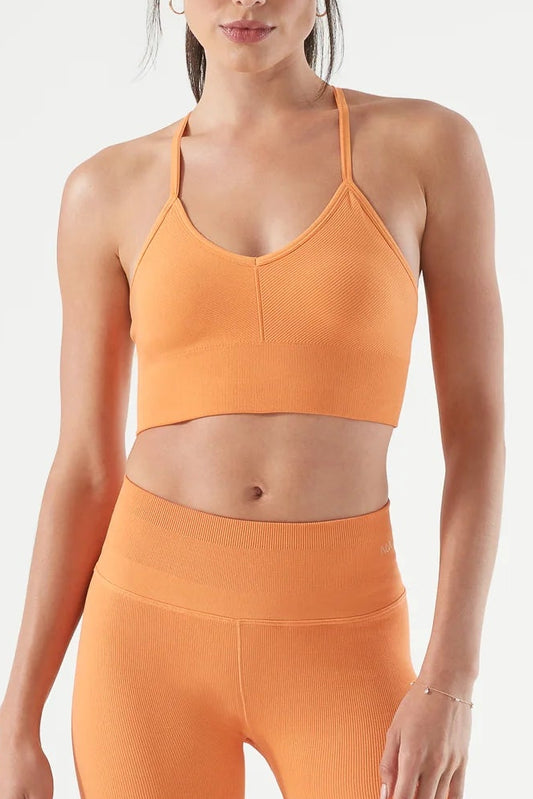 ﾗｽﾄ1点【SALE】NUX B4721 ﾜﾝﾊﾞｲﾜﾝﾌﾞﾗ Persimmon