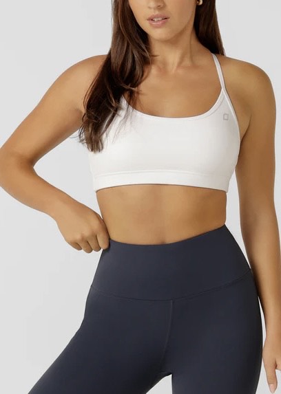 【再入荷】ﾛｰﾅ LB0128 ｻﾐｰｽﾎﾟｰﾂﾌﾞﾗ(white)