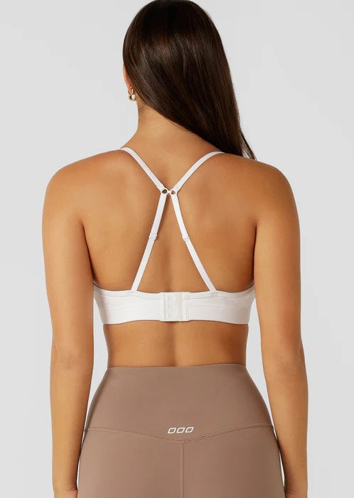 【再入荷】ﾛｰﾅ LB0128 ｻﾐｰｽﾎﾟｰﾂﾌﾞﾗ(white)