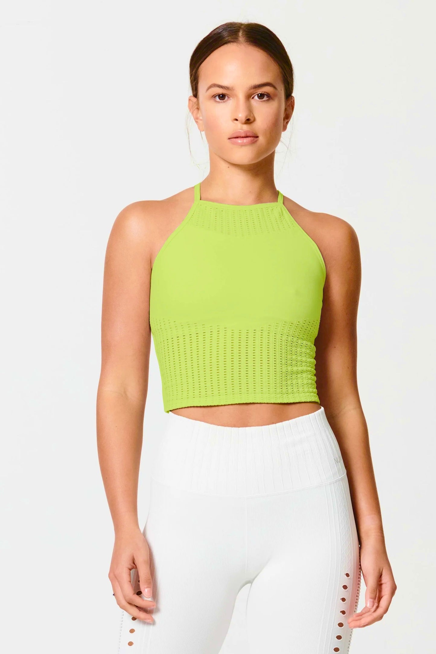 【SALE】T4695 ﾒｯｼｭｱｯﾌﾟ ｸﾛｯﾌﾟ Lime