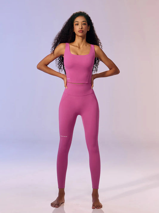 xexymix XP9167F ハイサポート BLACK LABEL シグネチャー380N レギンス 　MAGENTA BERRY