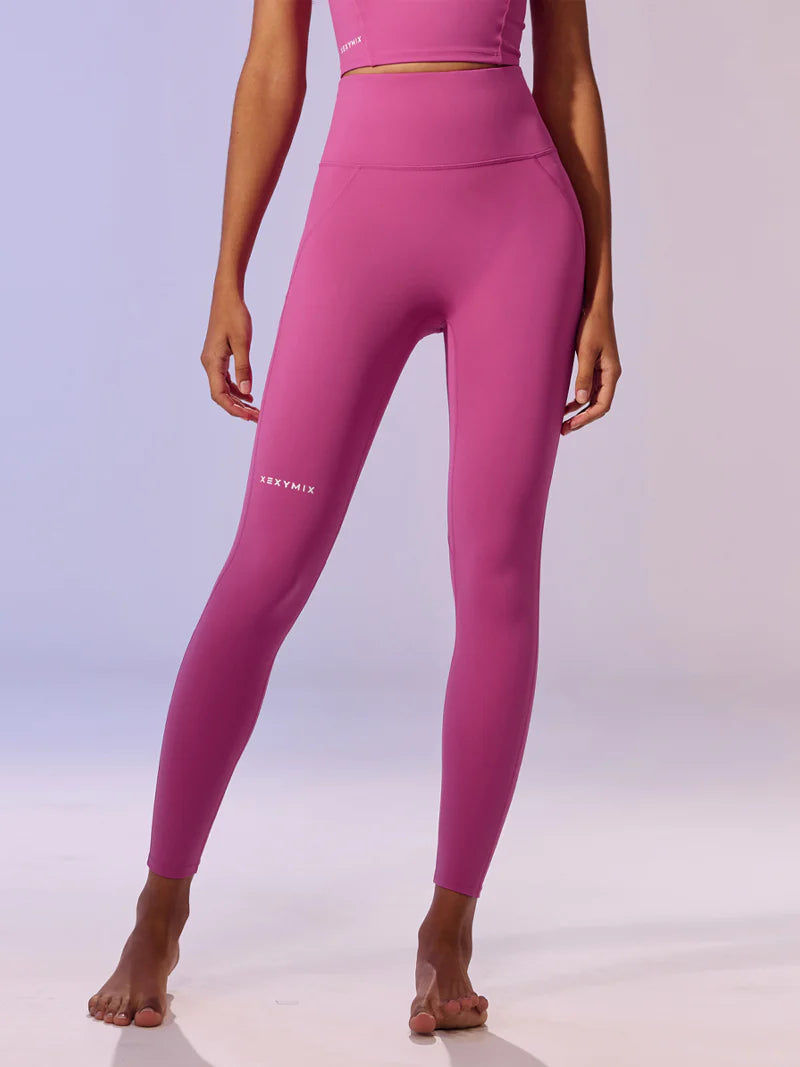 xexymix XP9167F ハイサポート BLACK LABEL シグネチャー380N レギンス 　MAGENTA BERRY