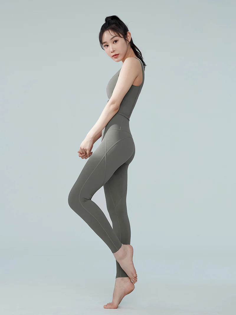 xexymix XP9167F ハイサポート BLACK LABEL シグネチャー380N レギンス ASH MOSS