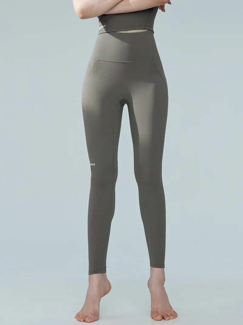 xexymix XP9167F ハイサポート BLACK LABEL シグネチャー380N レギンス ASH MOSS