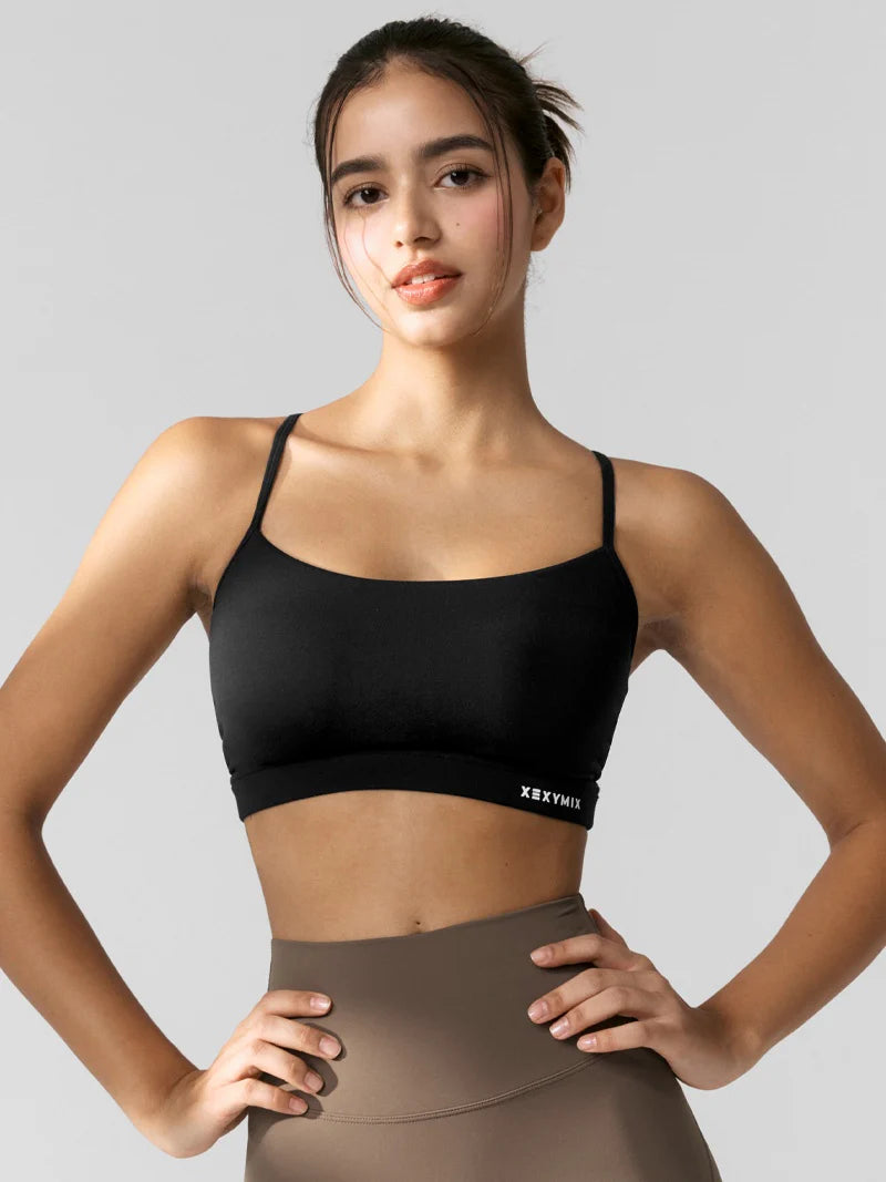 xexymix ｾﾞｸｼｨﾐｯｸｽ XWFBR01J3 コンフォートアップ クロスバック ブラトップ　BLACK