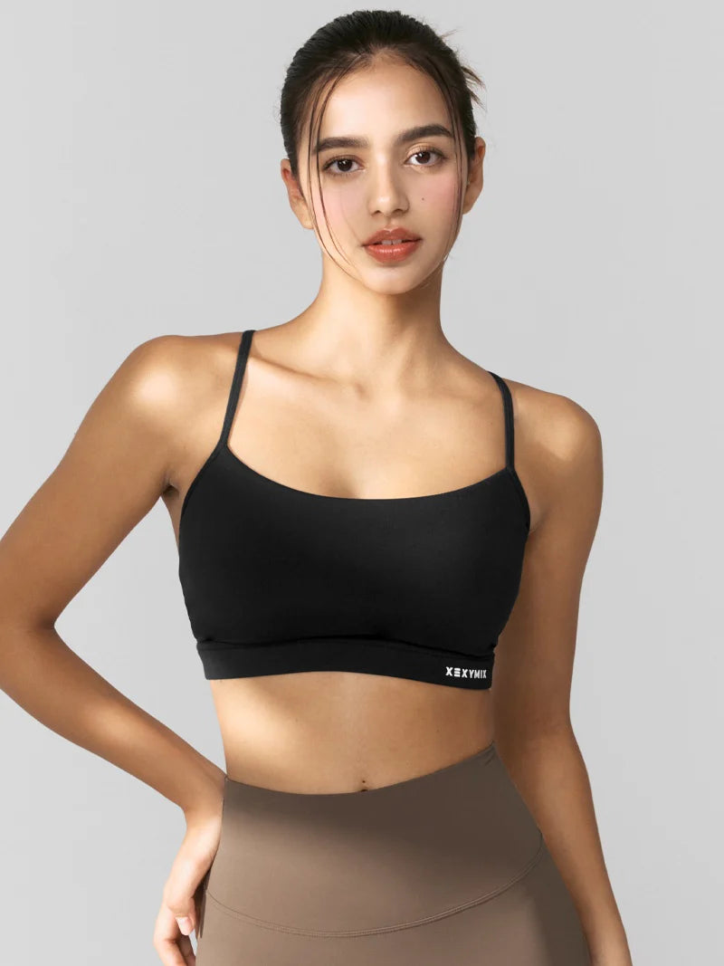 xexymix ｾﾞｸｼｨﾐｯｸｽ XWFBR01J3 コンフォートアップ クロスバック ブラトップ　BLACK