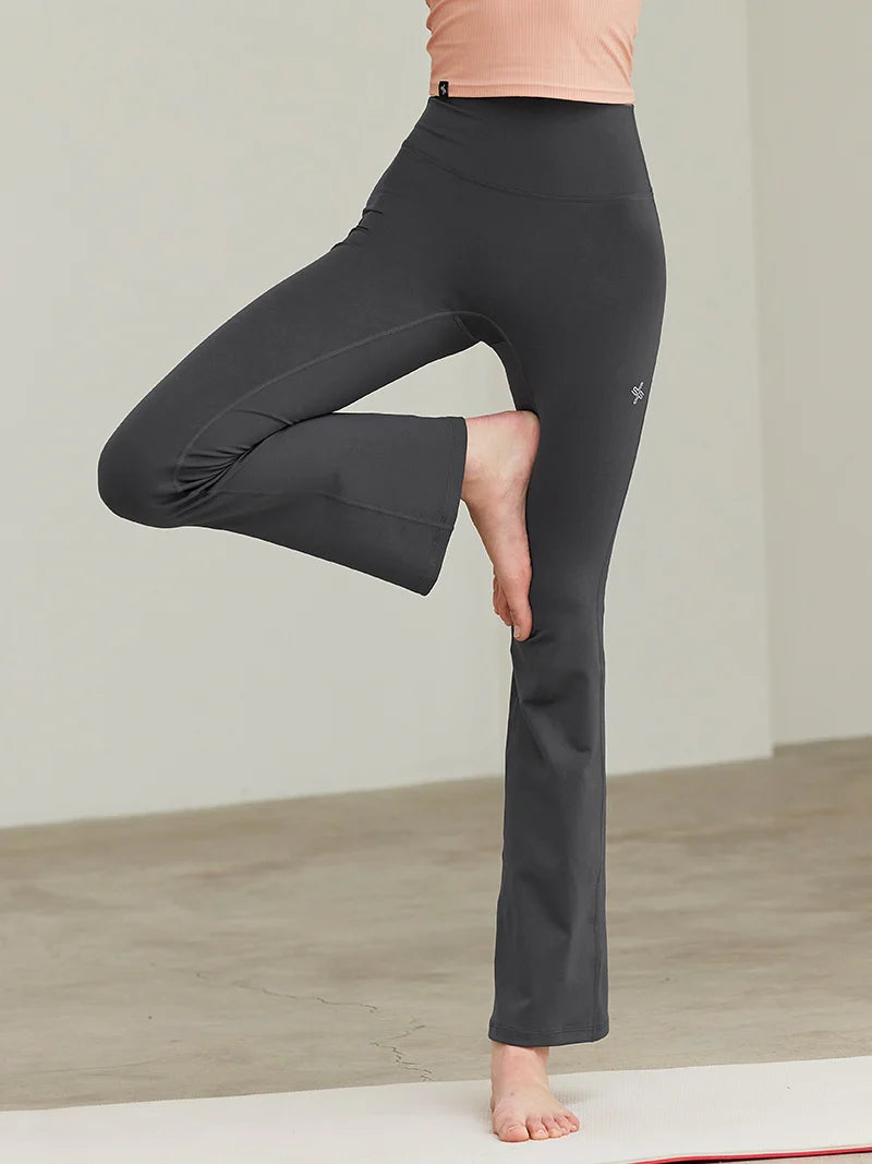 xexymix XELLA INTENTION XWFL06J1 フレアレギンス ロング丈　Tornado Gray