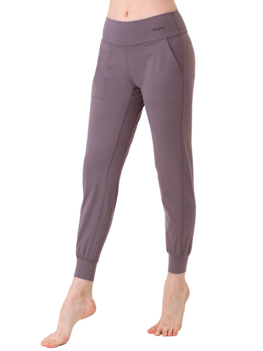 Loopa  ルーパ ジョガーパンツ Jogger pants ﾊﾟｰﾌﾟﾙ