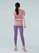 画像をギャラリービューアに読み込む, xexymix XP9157T BLACK LABEL シグネチャー360N 9分丈 レギンス violet
