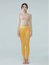 画像をギャラリービューアに読み込む, xexymix XP9157T BLACK LABEL シグネチャー360N 9分丈 レギンス citrus yellow
