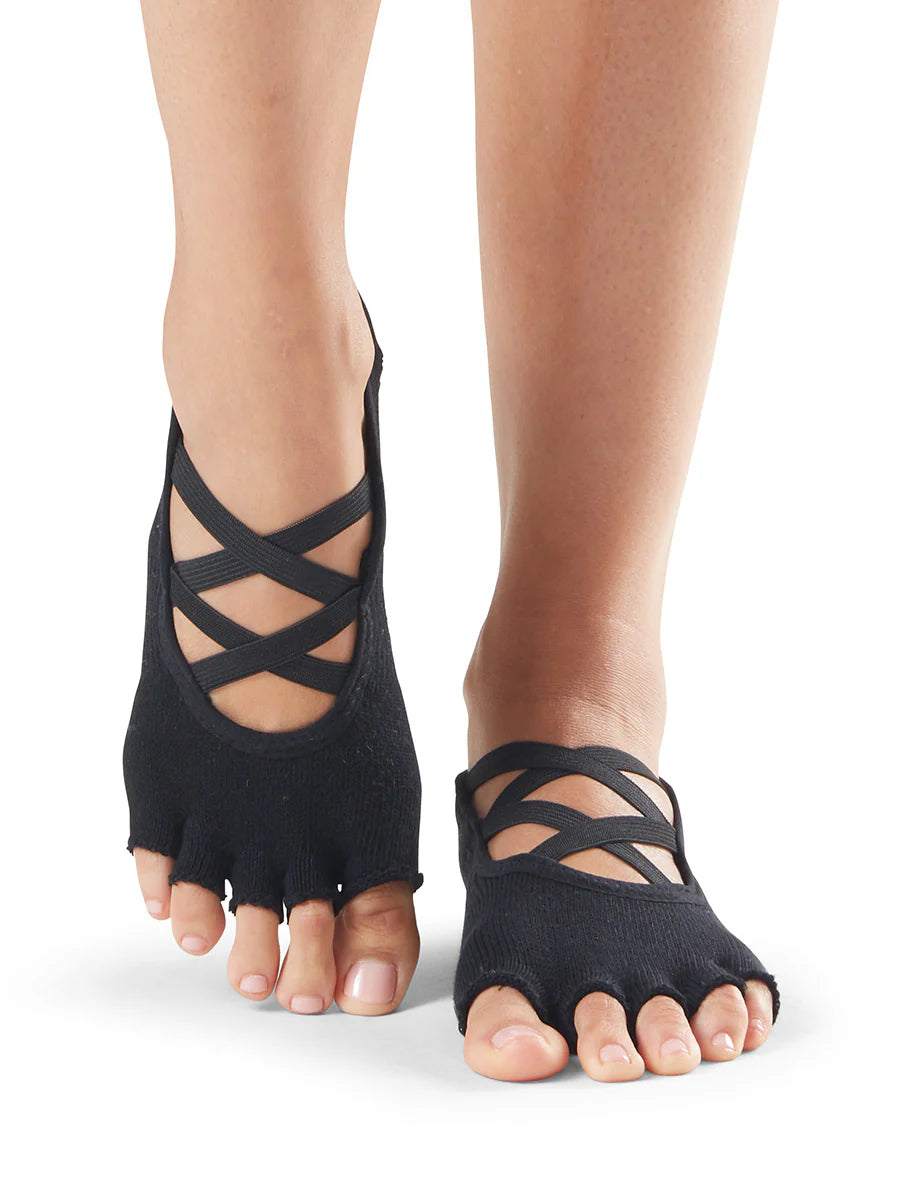 [ToeSox] Elle エル（Half-Toe／つま先なし）ブラック
