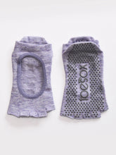 画像をギャラリービューアに読み込む, [ToeSox] Bellarina ベラリナ（Half-Toe／つま先なし）ヘザーパープル
