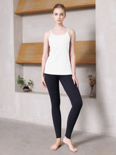 画像をギャラリービューアに読み込む, [Loopa] ルーパ カップ付き ダブルストラップ キャミソール ﾎﾜｲﾄ
