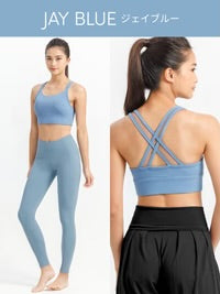 [Loopa] 3D エックス バック ブラトップ ｼﾞｪｲﾌﾞﾙｰ