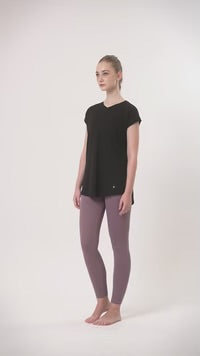 [Loopa] ルーパ Vネックフレンチトップ ｱｲﾎﾞﾘｰ