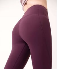 [Loopa] ルーパ 3D着圧美脚レギンス ﾜｲﾝ