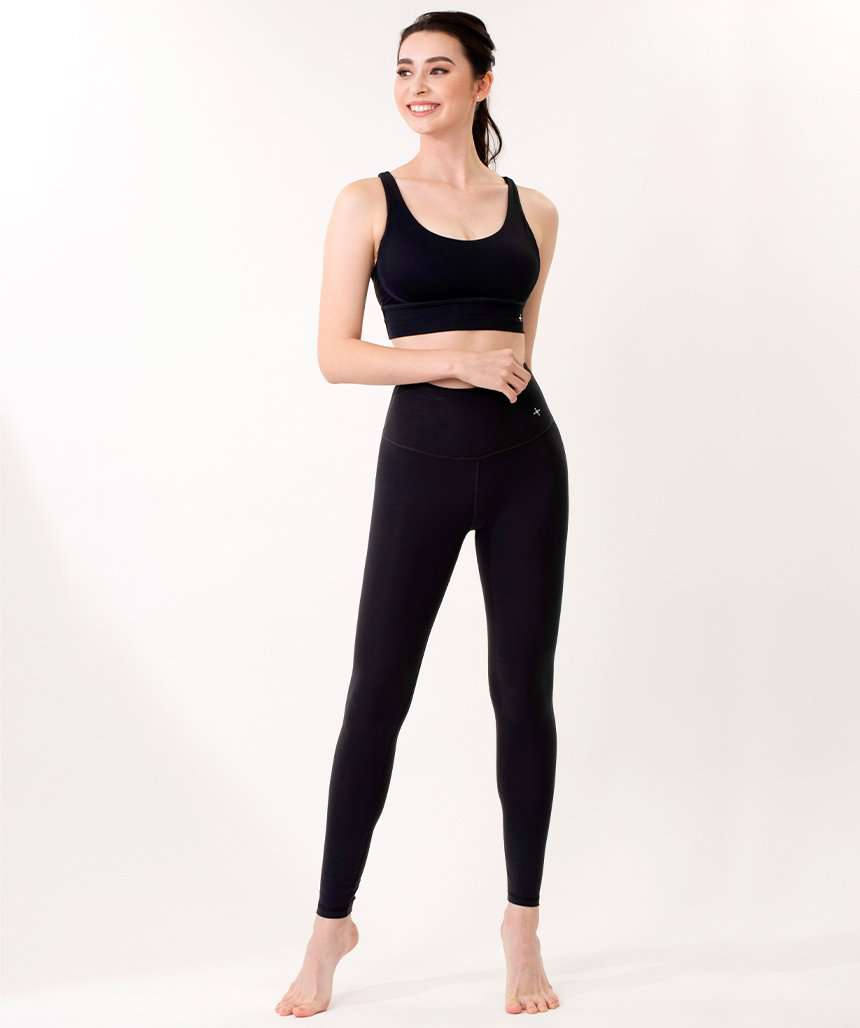 Loopaルーパ デイリーヨガレギンス daily yoga leggings ﾌﾞﾗｯｸ