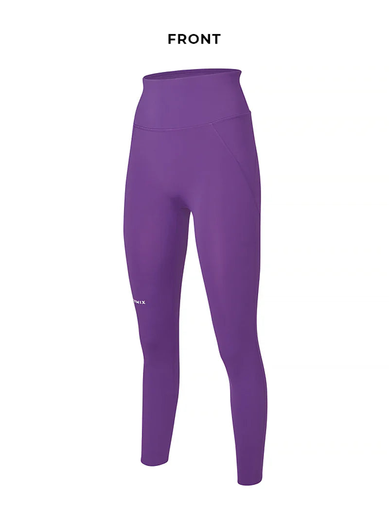 xexymix ｾﾞｸｼｨﾐｯｸｽ XP9167F ハイサポート BLACK LABEL シグネチャー380N レギンス FANCY PURPLE