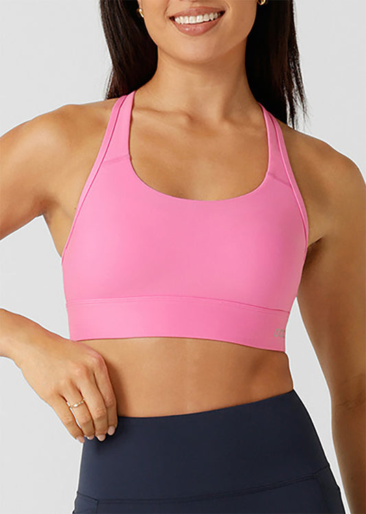 【SALE】ﾛｰﾅ LB0205 ｴﾐｰ ﾏｷｼﾏﾑ ｻﾎﾟｰﾄ ｽﾎﾟｰﾂﾌﾞﾗ PINK MAUVE★残り1点(XS)