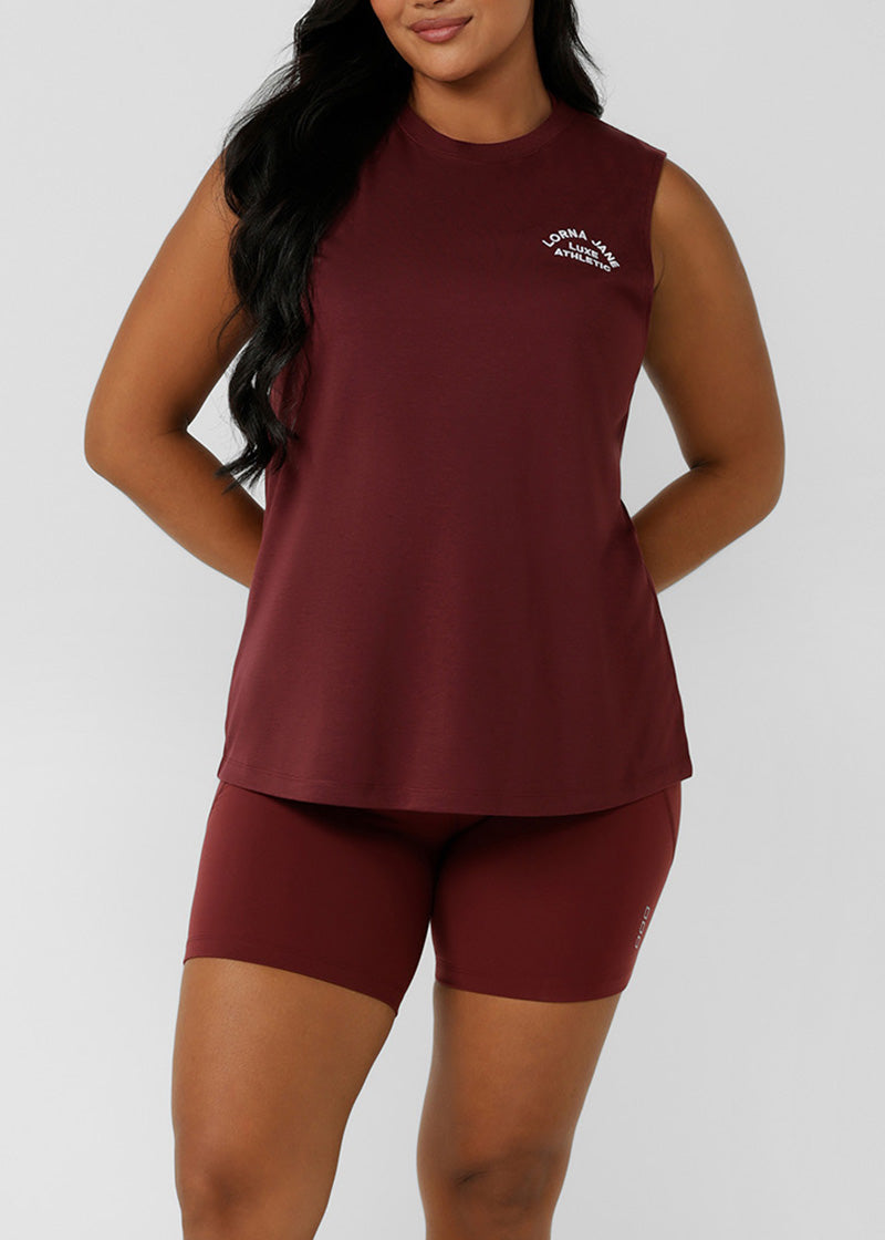 ﾛｰﾅ LB0379 ﾛｰﾀｽ ﾏｯｽﾙﾀﾝｸ CRANBERRY