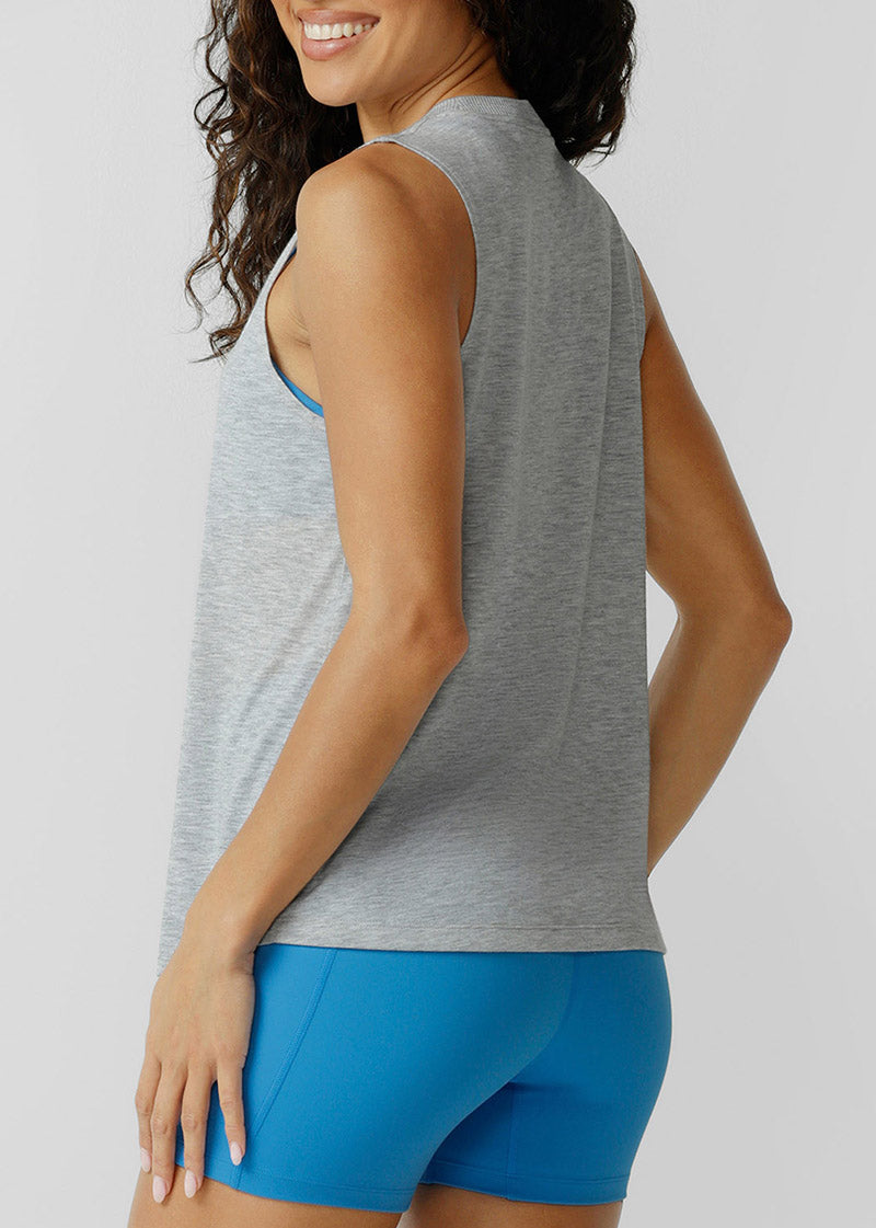 [NEW] ﾛｰﾅ LB0379 ﾛｰﾀｽﾀﾝｸ GREY MARL
