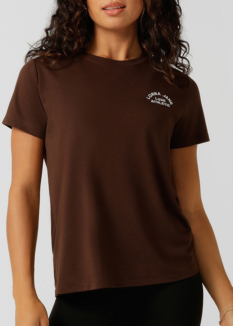 [NEW] ﾛｰﾅ LB0380 ﾛｰﾀｽ Tｼｬﾂ ESPRESSO