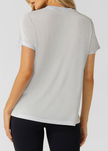 [NEW] ﾛｰﾅ LB0380 ﾛｰﾀｽ Tｼｬﾂ HEATHER BLUE