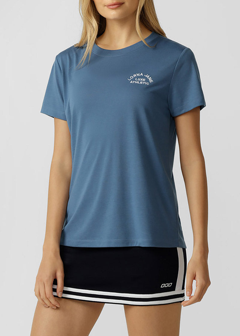 [NEW] ﾛｰﾅ LB0380 ﾛｰﾀｽTｼｬﾂ LIGHT FROST BLUE