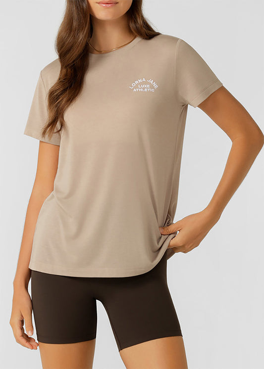 [NEW] ﾛｰﾅ LB0380 ﾛｰﾀｽ Tｼｬﾂ LATTE
