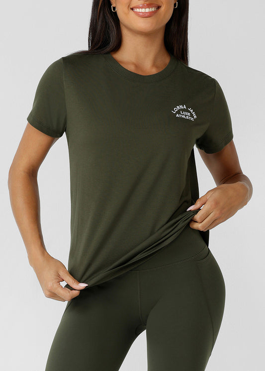 [NEW] ﾛｰﾅ LB0380 ﾛｰﾀｽTｼｬﾂ LUXURY GREEN