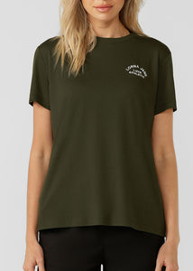 【再入荷】ﾛｰﾅ LB0380 ﾛｰﾀｽTｼｬﾂ ,LUXURY GREEN★残り1点(XS)