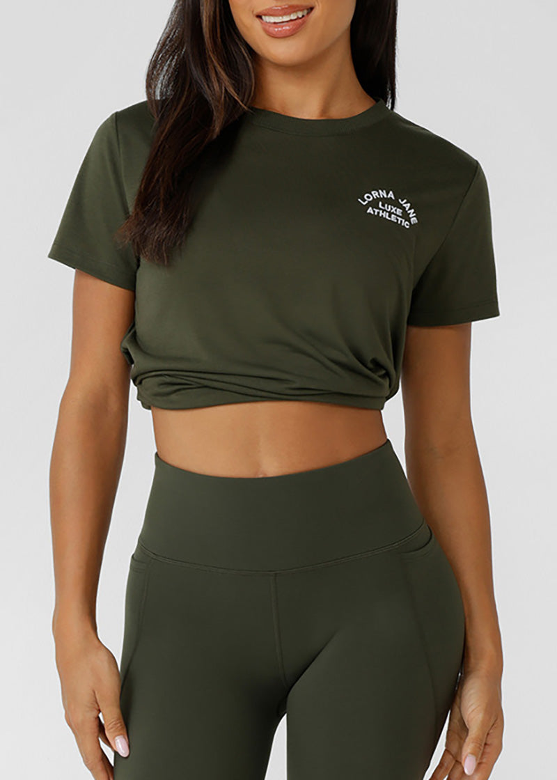 [NEW] ﾛｰﾅ LB0380 ﾛｰﾀｽTｼｬﾂ LUXURY GREEN