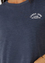 画像をギャラリービューアに読み込む, [NEW] ﾛｰﾅ LB0380 ﾛｰﾀｽTｼｬﾂ PLATINUM NAVY MARL
