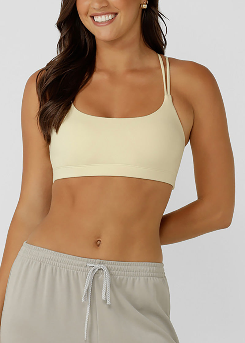 [NEW] ﾛｰﾅ LB0451 ﾛｰﾀｽ ｸﾛｯﾌﾟﾄﾞ ｽﾎﾟｰﾂﾌﾞﾗ LEMON CREAM