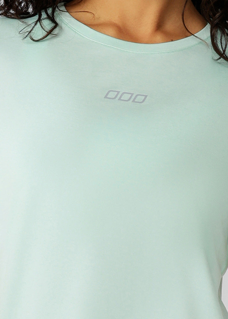 ﾛｰﾅ LB0463 ｴﾐｰ ﾀﾞｲﾅﾐｯｸ ｱｸﾃｨﾌﾞTｼｬﾂ MINT CREAM MARL