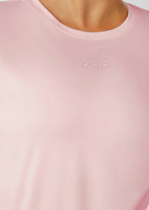 [NEW]ﾛｰﾅ LB0463 ｴﾐｰ ﾀﾞｲﾅﾐｯｸ ｱｸﾃｨﾌﾞTｼｬﾂ PALE PEONY MARL