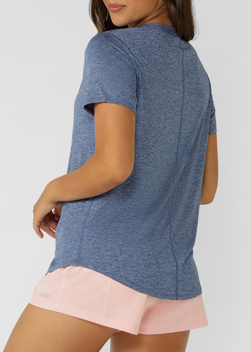 [NEW] ﾛｰﾅ LB0463 ｴﾐｰ ﾀﾞｲﾅﾐｯｸ ｱｸﾃｨﾌﾞTｼｬﾂ STORM MARL