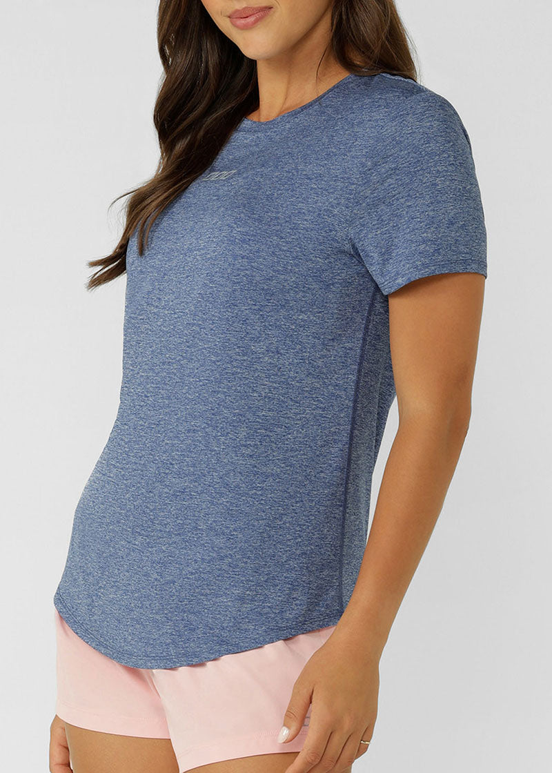 [NEW] ﾛｰﾅ LB0463 ｴﾐｰ ﾀﾞｲﾅﾐｯｸ ｱｸﾃｨﾌﾞTｼｬﾂ STORM MARL