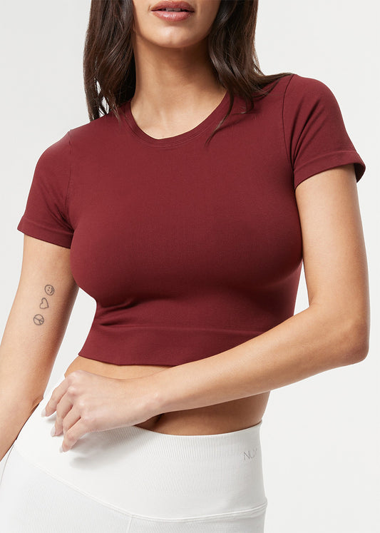 ﾗｽﾄ1点【SALE】NUX S4742 ｱﾜﾌｪｲﾊﾞﾘｯﾄｸﾛｯﾌﾟMerlot