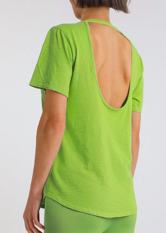 【SALE】NUX TFA0134 ﾊｲﾛｰｽｸｰﾌﾟﾊﾞｯｸT Moss