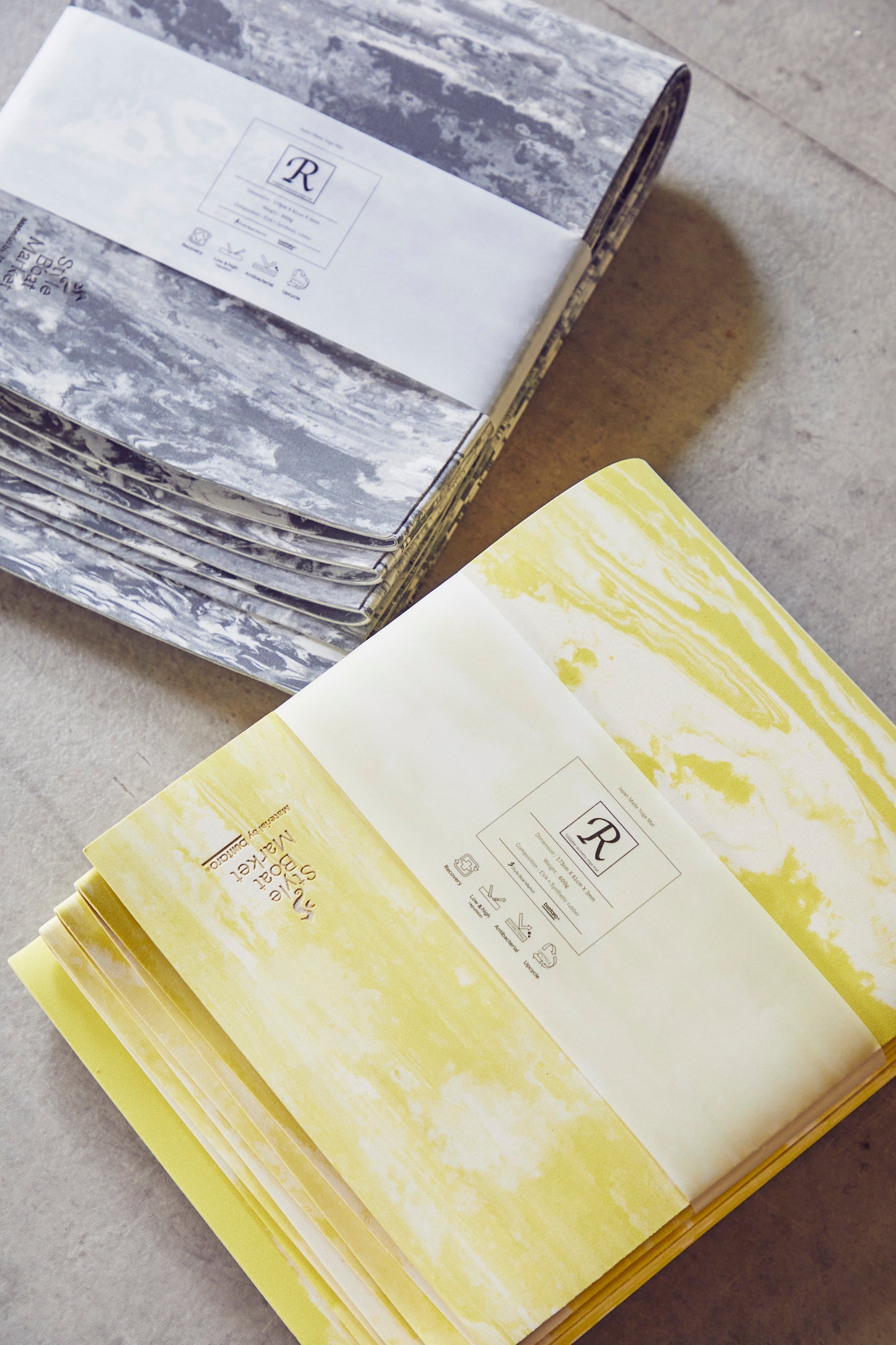 折りたたみリカバリーヨガマット3mm　 日本製