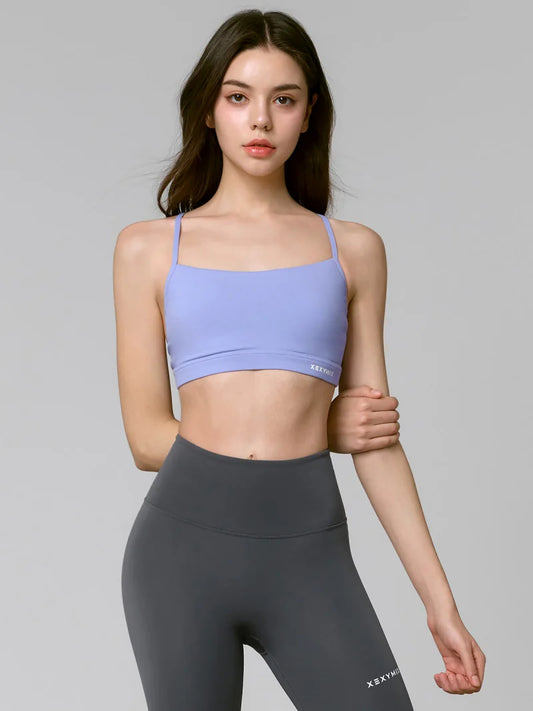 xexymix  XWFBR01J3 コンフォートアップ クロスバック ブラトップ　Silver Lake Blue