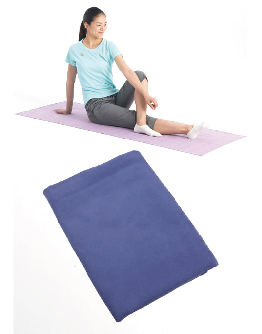 《 NEW 》「サラッとドライ ヨガマットサイズ」イタリアンブルー