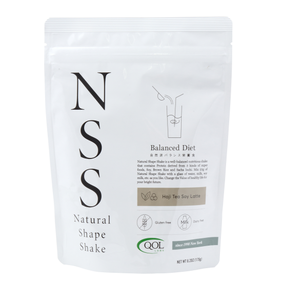 QOL NSS-Natural Shape Shake ナチュラルシェイプシェイク 175g【ほうじソイラテ味】