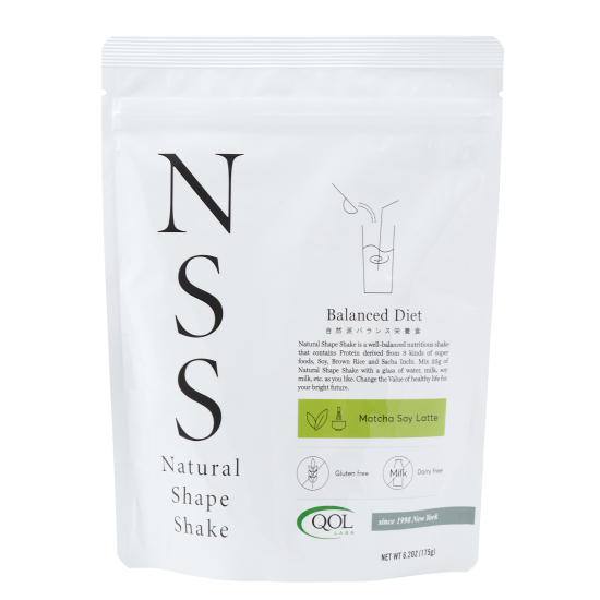 QOL NSS-Natural Shape Shake ナチュラルシェイプシェイク 175g【抹茶ラテ味】