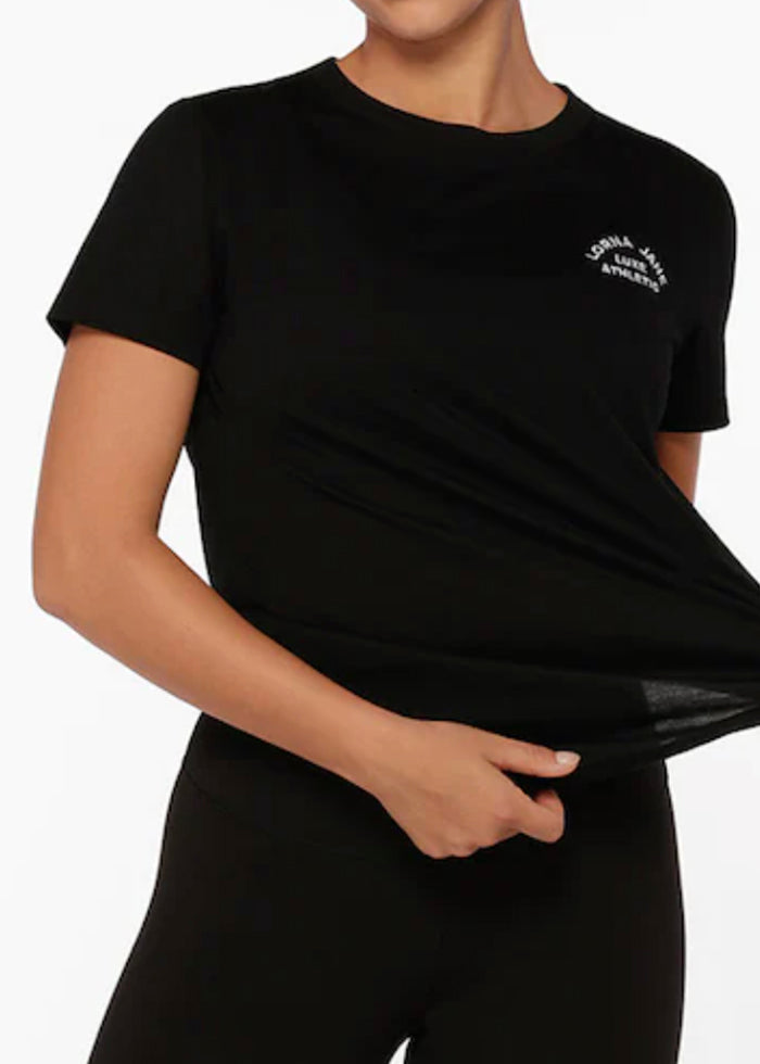 ﾛｰﾅ LB0380 ﾛｰﾀｽTｼｬﾂEssential Black