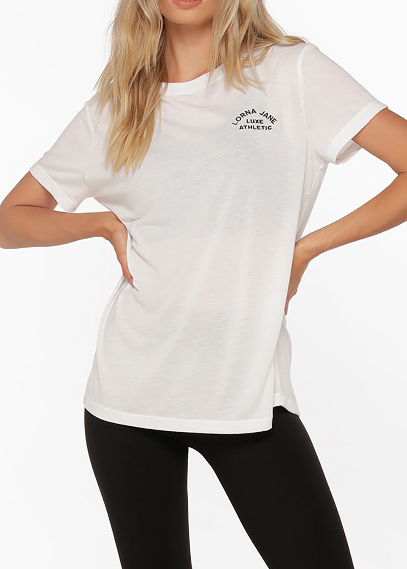 ﾛｰﾅ LB0380 ﾛｰﾀｽTｼｬﾂ WHITE